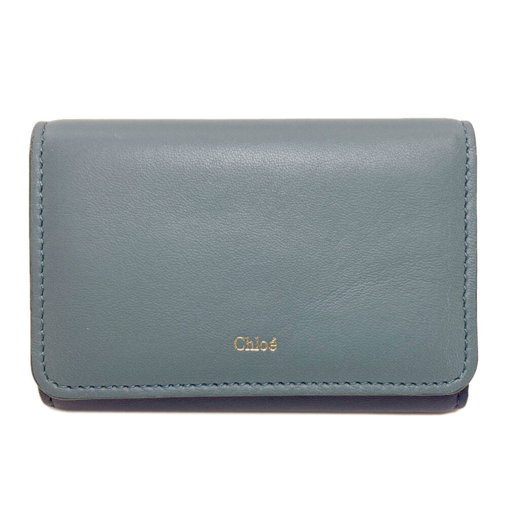Chloé Chloe Logo Leather Key Case for Women